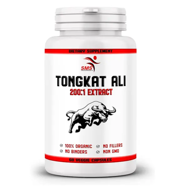 Sms Tongkat Ali 200:1 Extract Capsules